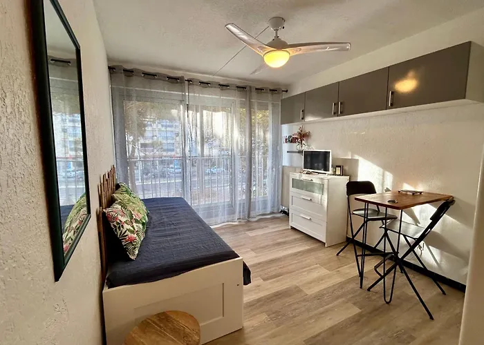 Astudio Lumineux A La Plage, Situation Ideale Commerces, Bateaux ,restaurant A 20 M , A 50 M, Ideal Pour Un Sejour Reposant Apartman Mauguio