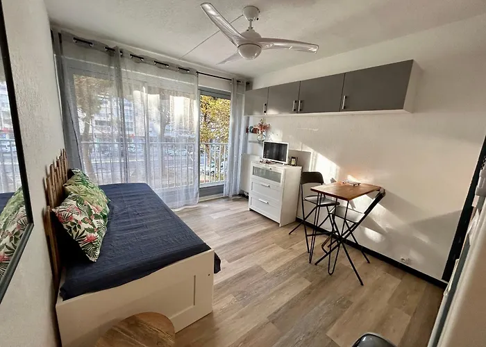 Astudio Lumineux A La Plage, Situation Ideale Commerces, Bateaux ,restaurant A 20 M , A 50 M, Ideal Pour Un Sejour Reposant Apartman